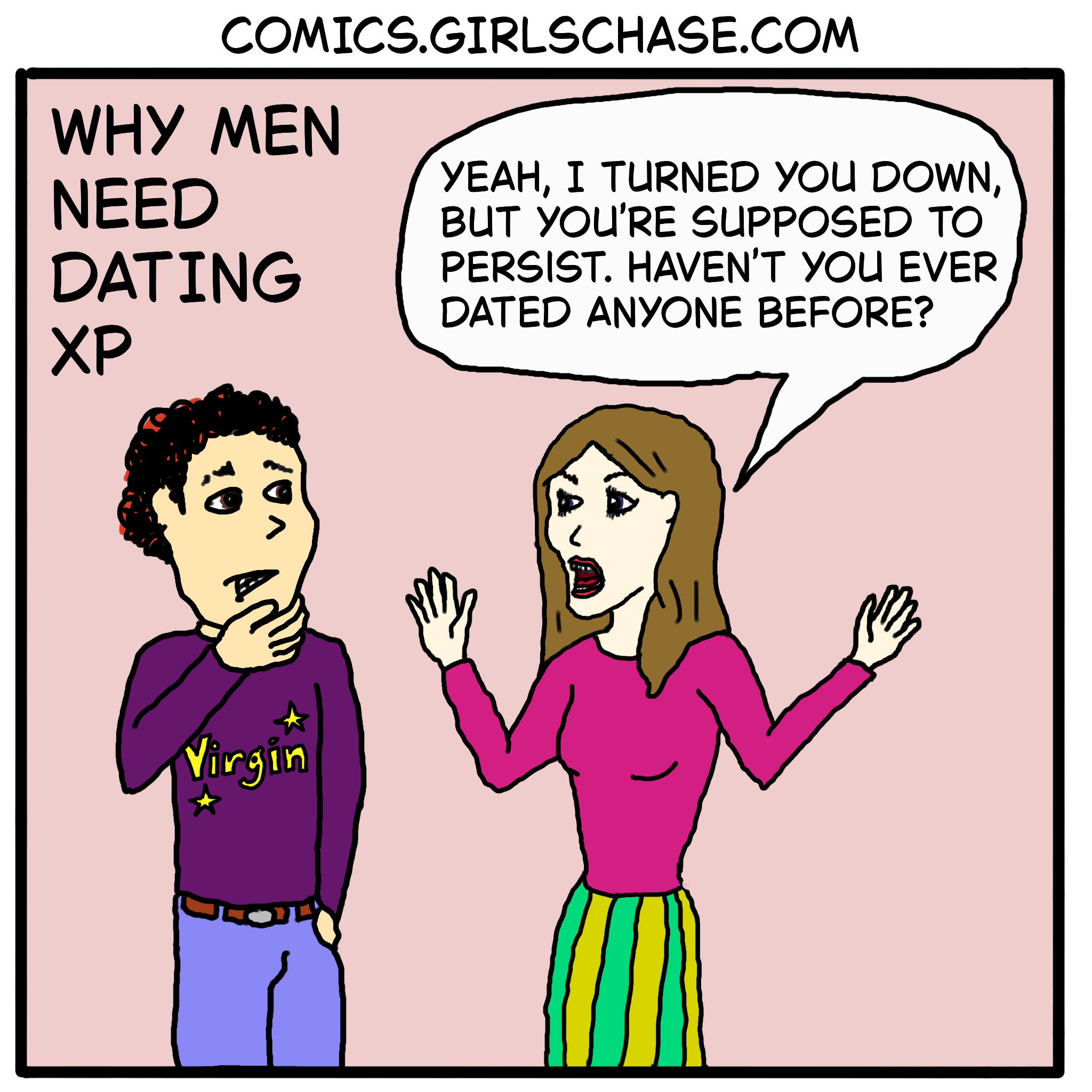 why men need dating experience
